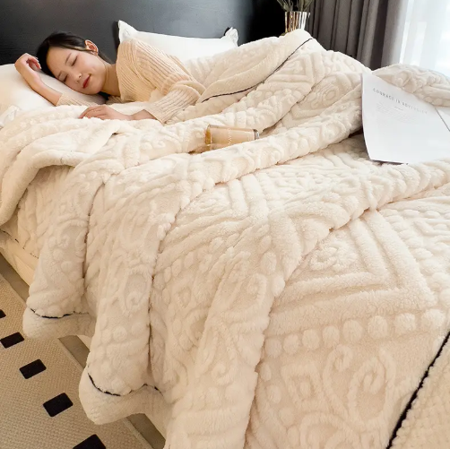 Luxury sofa, throw, bedroom blanket